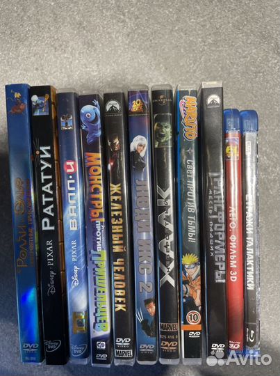 DVD / BLU RAY Лицензия Marvel,Pixar и тд