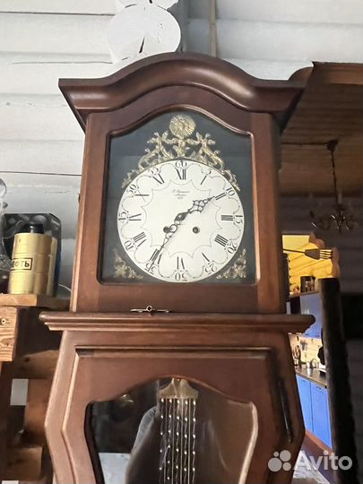 Старинные часы Франция напольные