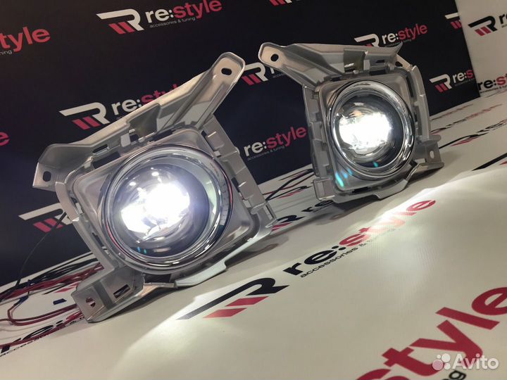 Туманки Toyota Land Cruiser 200 LED F-Sport D2067