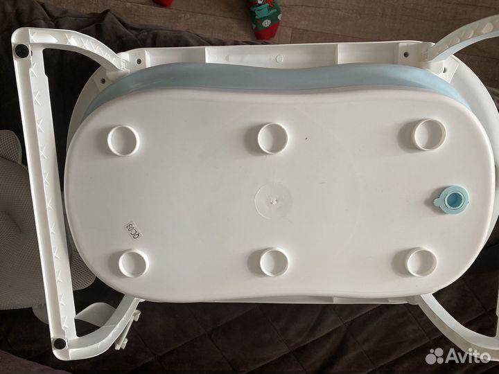 Ванночка для купания складная с матрасиком