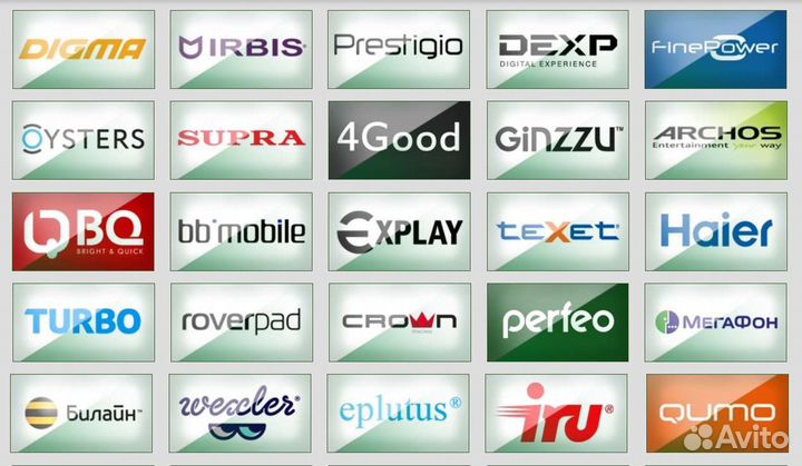 Замена дисплея и/или тачскрина на планшетах