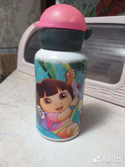 Стальная детская бутылка