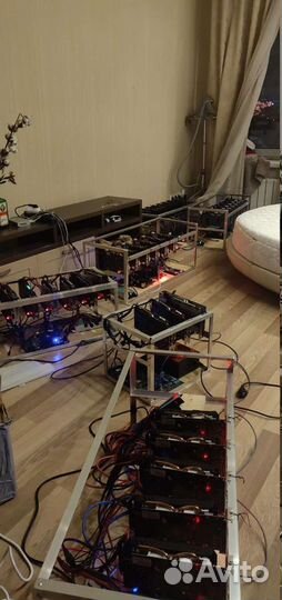 Сборка, настройка майнинг ферм. Прошивка видеокарт