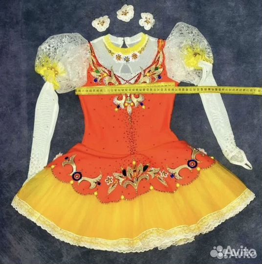 Платье для выступлений фигурное катание 122