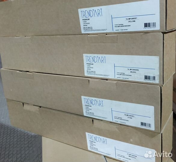 Оптом картриджи цветные MPC6003EBk/C/M/Y дляRicoh