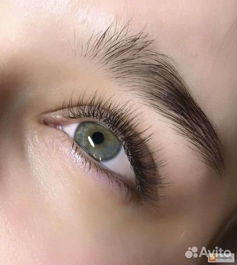 Наращивание ресниц модель