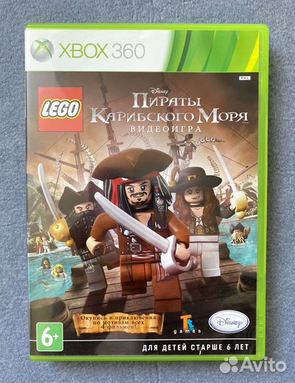 Lego Пираты Карибского моря Xbox 360