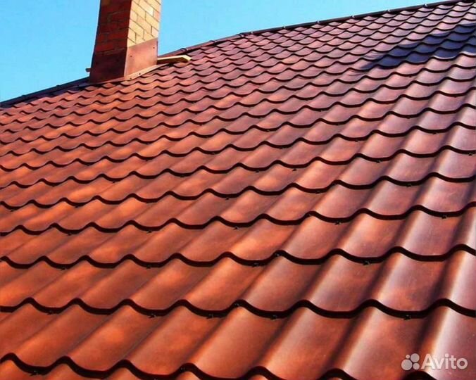 Металлочерепица под черепицу и не только