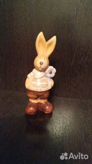 Фигурка кролик, керамическая, символ года