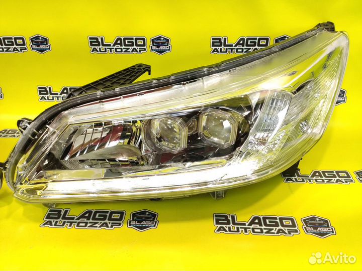 Фары LED Диодные Комплект Honda Accord 9 13-16г