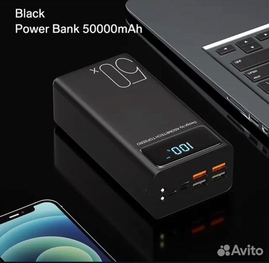 Powerbank Asometech as50x 50000mah