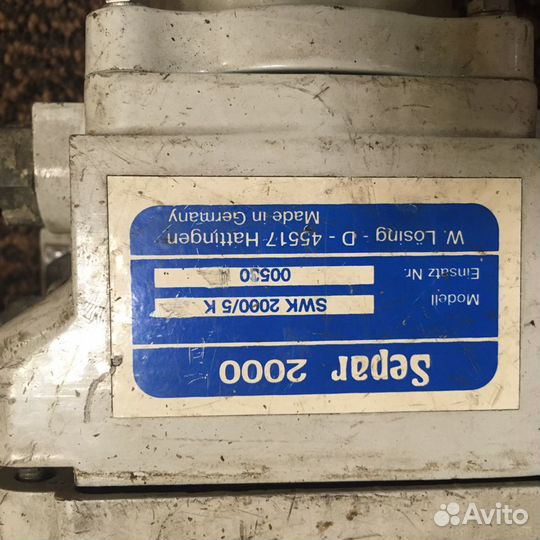Сепаратор для дизеля separ 2000