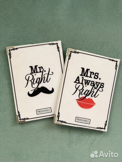 Обложки на паспорт парные