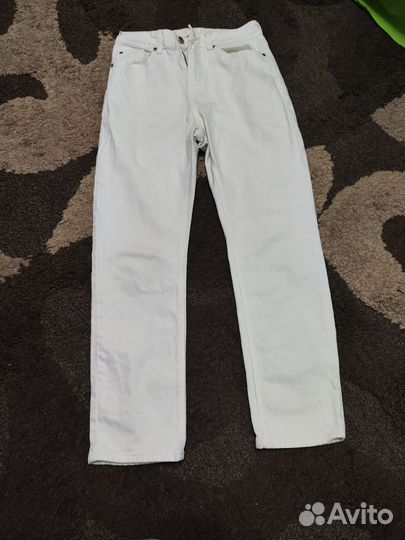 Джинсы белые для девочки