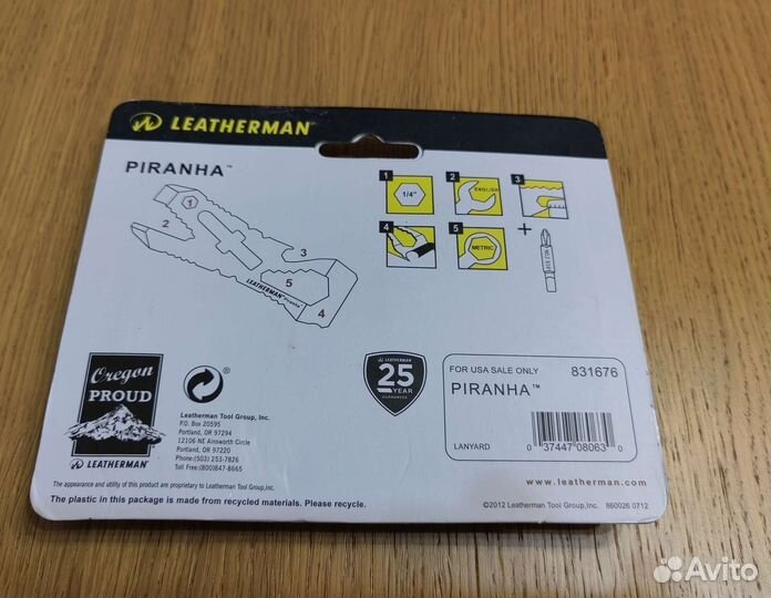 Мультитул брелок Leatherman Piranha