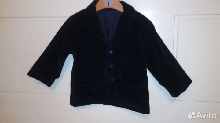 Пиджак бархатный