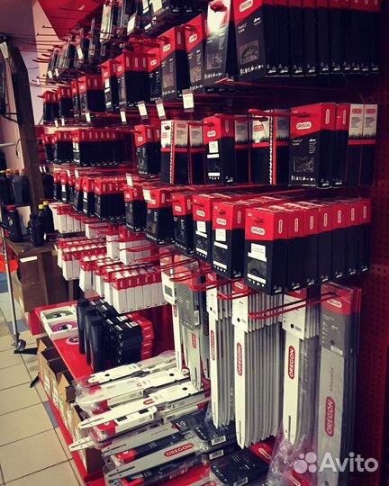 Шины и цепи для бензопил