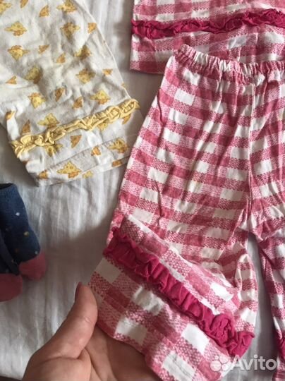 Детские вещи пакетом для девочек 68 74