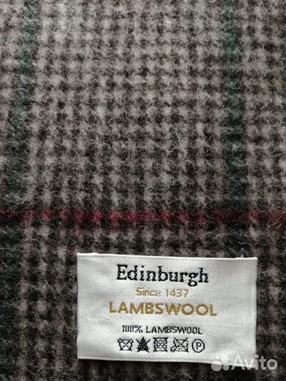 Шарф Edinburgh 100 шерсть ягнёнка