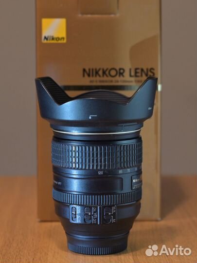 Объектив для Nikon AF-S Nikkor 24-120 f/4 ED VR