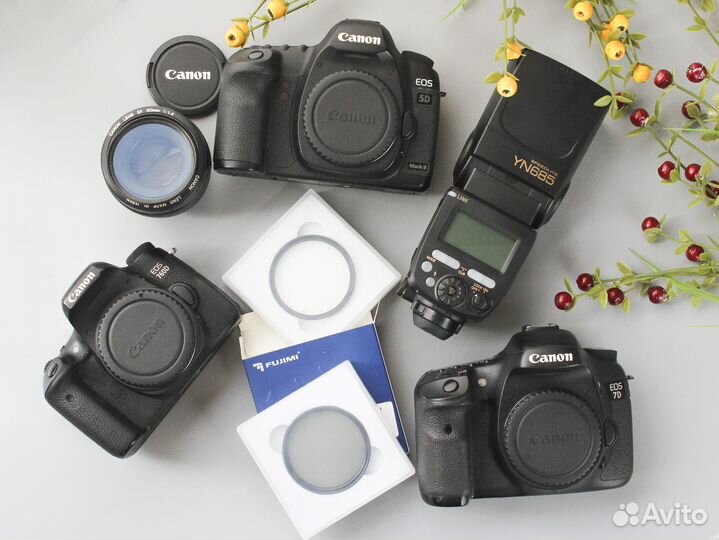 Зеркальный фотоаппарат с объективом