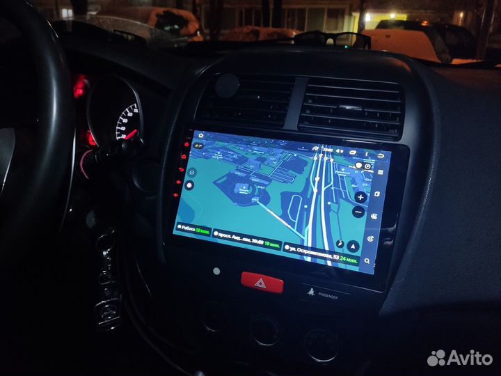 Mitsubishi ASX Android магнитола teyes