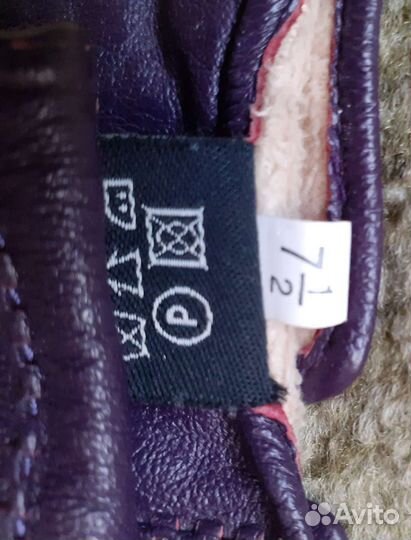 Перчатки женские кожанные