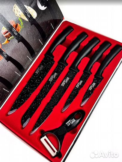 Новый набор ножей из 6 предметов