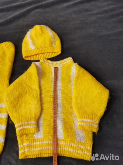 Комплект вязанный детский