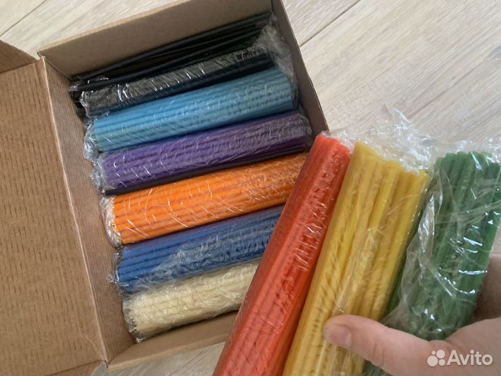 Свечи восковые