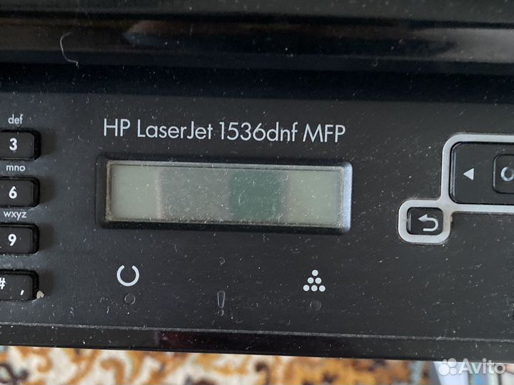 Мфу hp laserjet 1536 dnf MFP