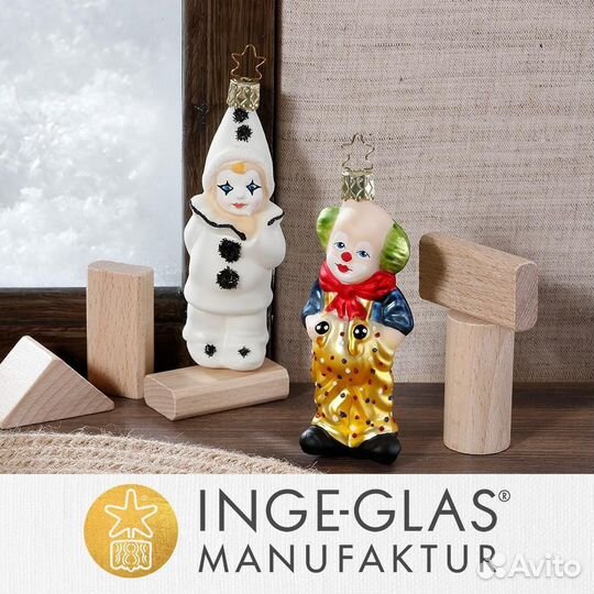 Ёлочные игрушки Inge-glas Германия