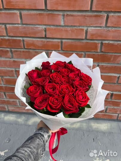 Розы без посредников цветы от 15 - 101 шт