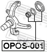 Ремкомплект рычага подвески (3шт) opos-001 Febest