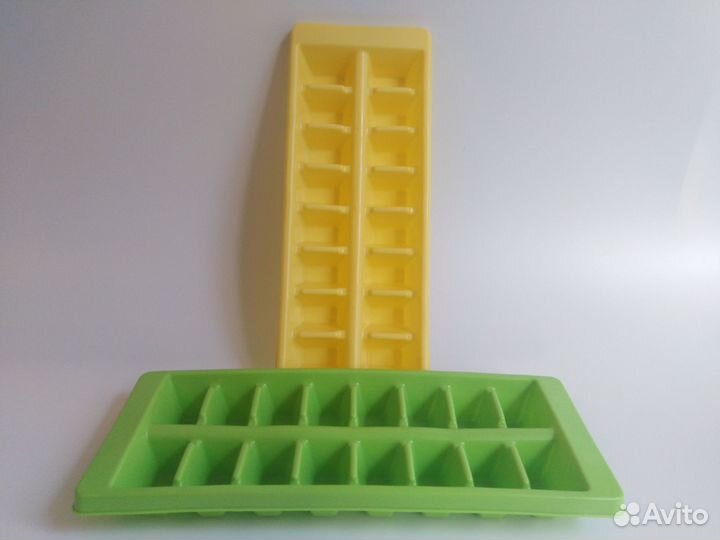 Контейнер форма для льда 2 шт пластик качество