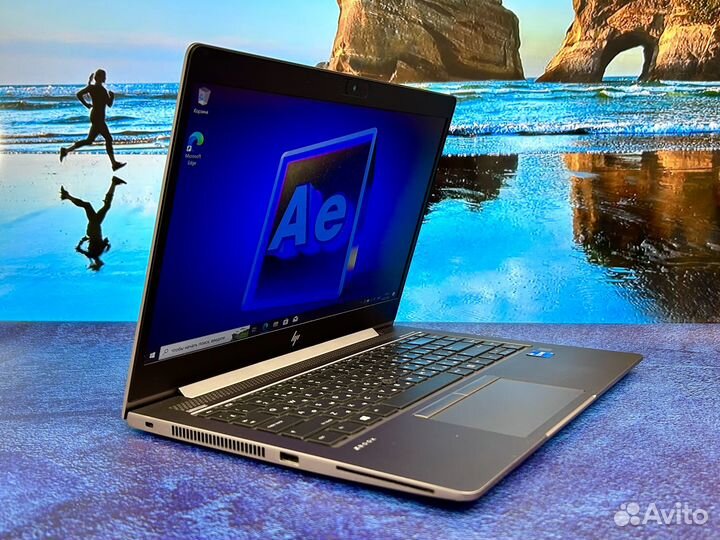 Тонкий Ультрабук HP на Intel Core i7