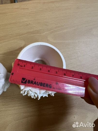 Кашпо из гипса