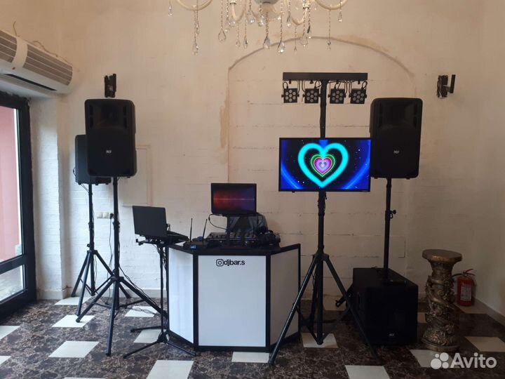 Диджей DJ,Звук+Свет. Караоке бесплатно Проэктор