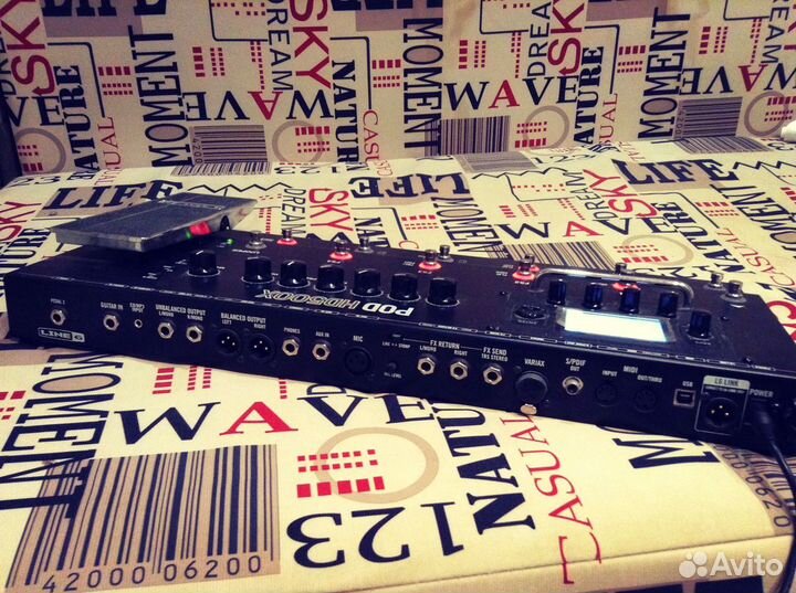 Гитарный процессор line 6 POD HD500X