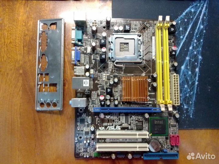 Материнка asus P5KPL-AM IN/GB