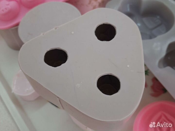 Формы для мыла силикон Детские Цветы Цифры