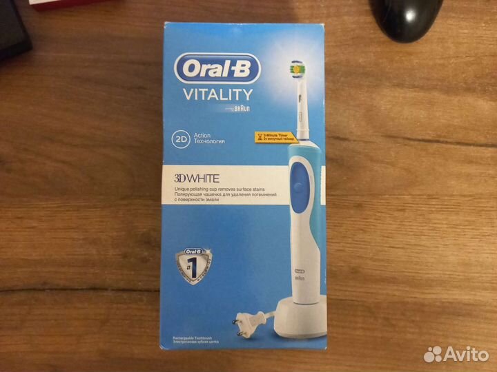 Зубная щетка oral b новая