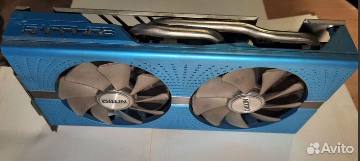 Видеокарта sapphire nitro plus rx580 8gb