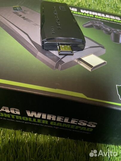 Игровые приставки game stick 4К новые