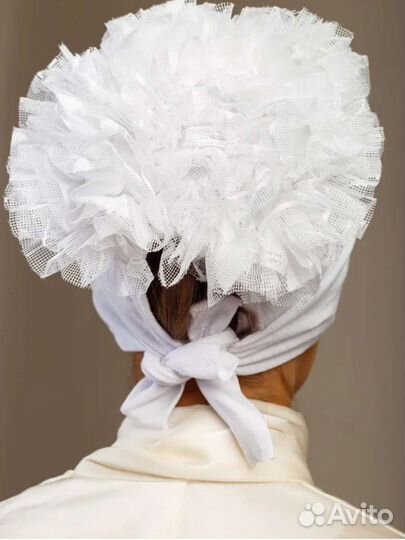 Шапочка для придания объёма под платок / чалму