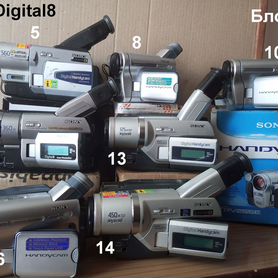 Видеокамеры Sony, Panasonic, JVC,Samsung и Hitachi