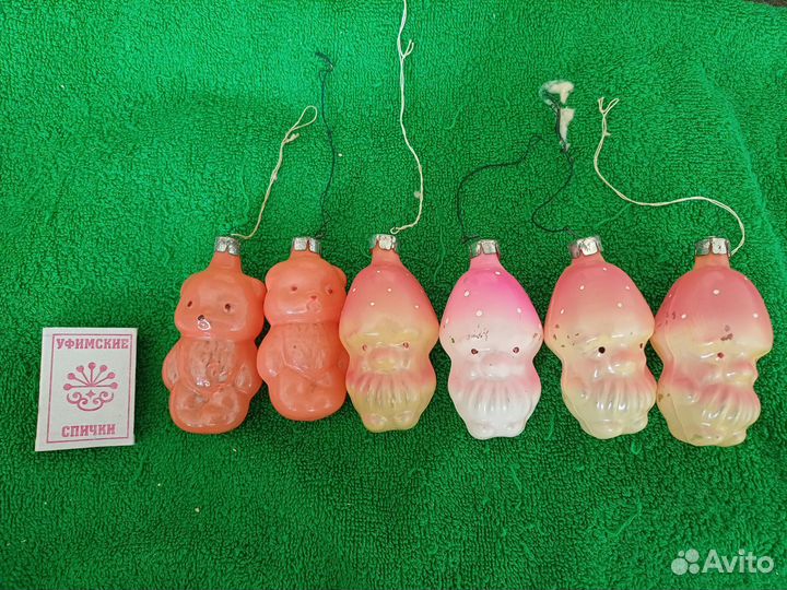 Елочные игрушки СССР