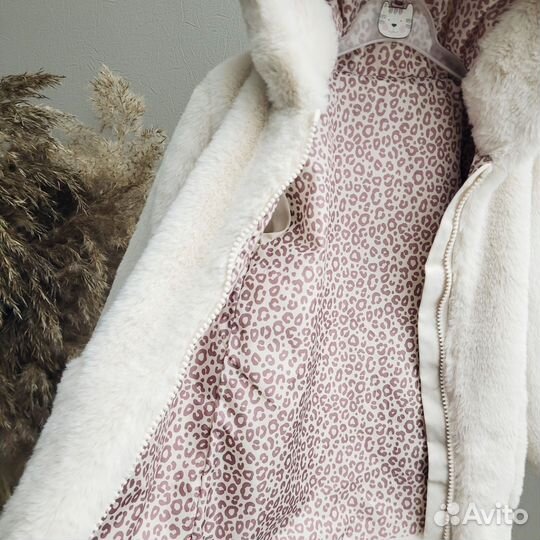 Шубка для девочки на рост 98 см