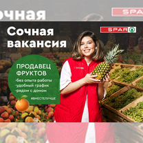 Продавец овощного отдела, г. Пионерский