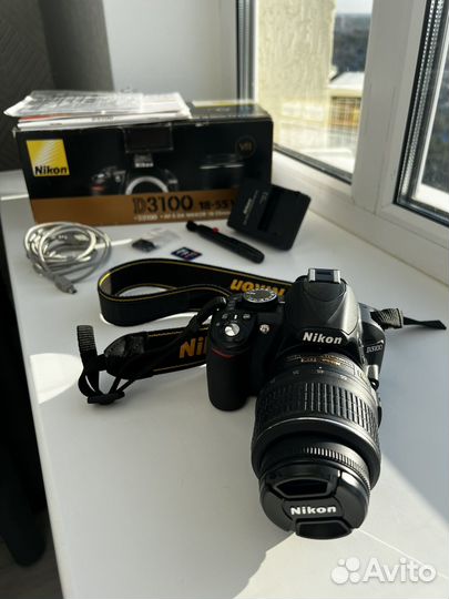 Зеркальный фотоаппарат nikon d3100